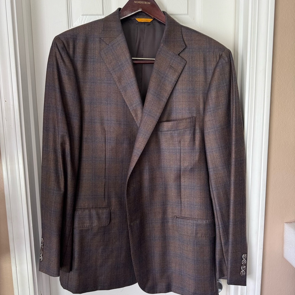 Luxury Hickey Freeman Yellow Label Beacon Sport Coat 48R